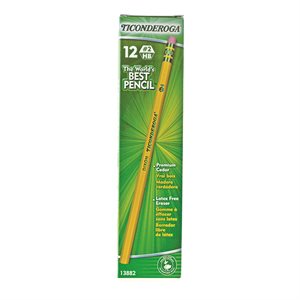 PENCIL, Woodcase, HB #2, Yellow, Dozen