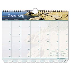 CALENDAR, WALL, TABBED, 12 MONTH, 8.5" X 11", 2020