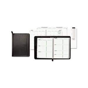 DAY-TIMER, STARTER SET, Basque, Bonded Leather, 8.5" x 11"