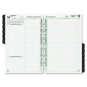 CALENDAR, REFILL, DAY-TIMER, JAN-DEC, 2 PAGES PER DAY, 5.5" X 8.5", 2020