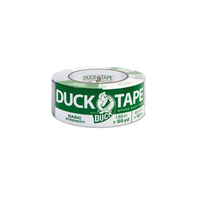 TAPE, PACKAGING, DUCK BRAND, Utility Grade, 1.88" x 55yds, 3" Core, Gray