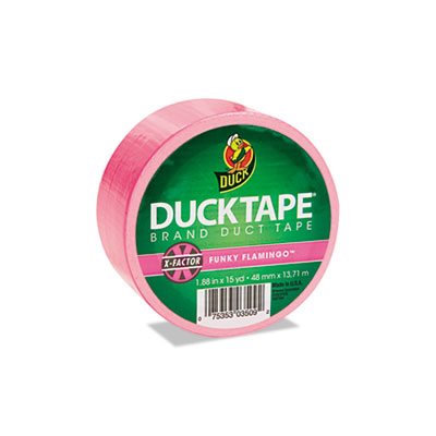 TAPE, DUCT, Colored, 9 mil, 1.88" x 15 yds, 3" Core, Neon Pink