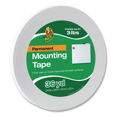 MOUNTING TAPE, Permanent, Foam, .75" x 36yds