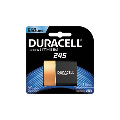 BATTERY, DURACELL, Ultra High Power, Lithium, 245, 6V, 1 / EACH