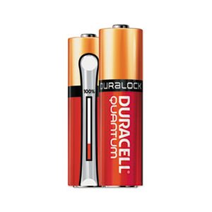 BATTERIES, AA, DURACELL Quantum, Alkaline, w /  Duralock Power Preserve Technology, 144 / CARTON