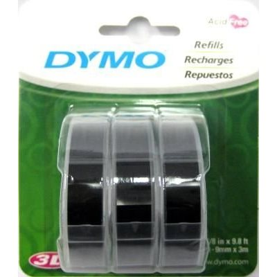 DYMO. LABEL TAPE, 3PK