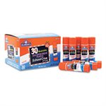GLUE, STICKS, ELMER'S, Washable, NON-TOXIC, School, Purple, 30 / Box
