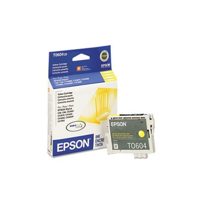 CARTRIDGE, EPSON, T060420 (60) DURABrite Ink, Yellow