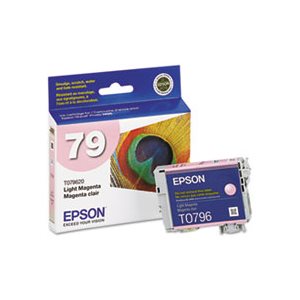 CARTRIDGE, EPSON, T079620 (79) Claria Ink, Light Magenta