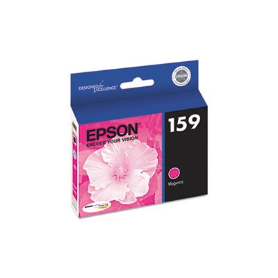 CARTRIDGE, EPSON, T159320 (159) UltraChrome Hi-Gloss 2 Ink, Magenta