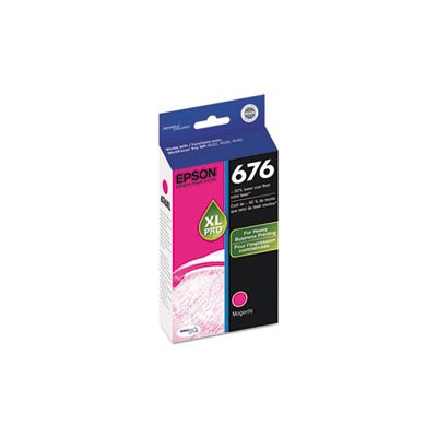 CARTRIDGE, EPSON, T676XL320 (676) DURABrite Ultra, High Yield, Magenta