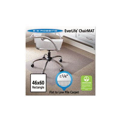 MAT, CHAIR, 46" x 60", Rectangle, Task Series, AnchorBar for Carpet up to .25""