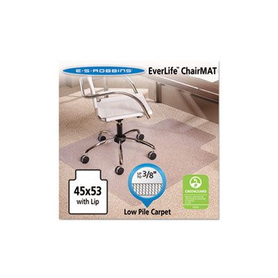 MAT, CHAIR, 45" x 53" W / Lip, Multi-Task Series, AnchorBar for Carpet up to .375"