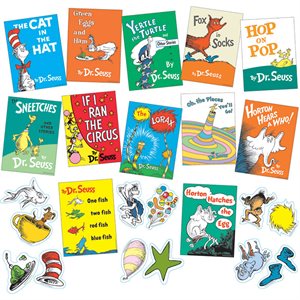 BULLETIN BOARD SET, DR. SEUSS BOOKS, MINI