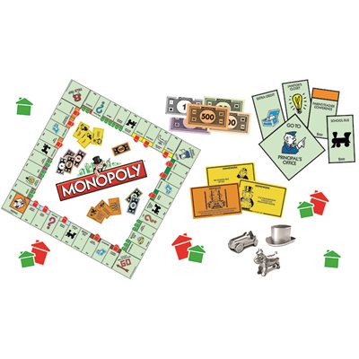 BULLETIN BOARD SET, MONOPOLY, MINI