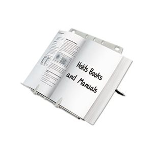 COPYHOLDER, FELLOWES BookLift, Plastic, w /  9" HEIGHT VIEWS & COPY CLIP, One Book / Pad, Platinum