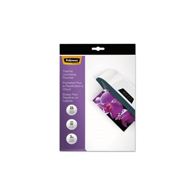 LAMINATING POUCHES, FELLOWES, ImageLast,  w / UV Protection, 3mil, 11.5" x 9", 25 / Pack