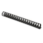 BINDINGS, Plastic Comb, 1.5" Diameter, 340 Sheet Capacity, Black, 10 Combs / Pack