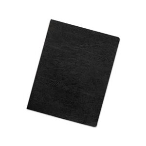 COVERS, BINDING SYSTEM, Executive, Presentation, 11.25" x 8.75", Black, 200 / Pack