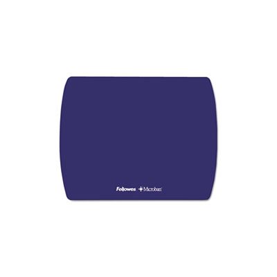 MOUSE PAD, Microban, Ultra Thin, 9" X 7", Sapphire Blue