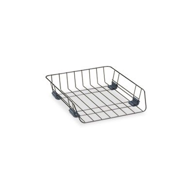 Front Load Wire Desk Tray, Wire, Black