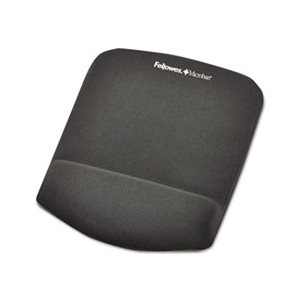 MOUSE PAD, W / WRIST REST, PlushTouch, Foam, 7.25" x 9.375". GRAPHITE