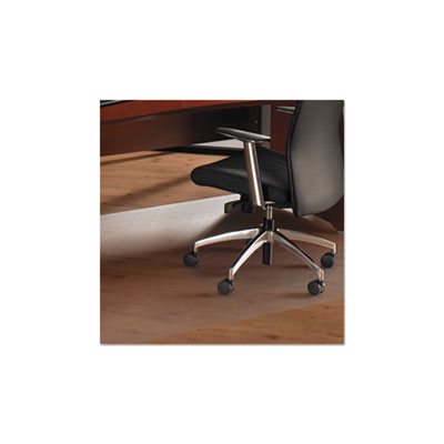 MAT, CHAIR, Cleartex Ultimat XXL, Polycarbonate, for Hard Floors, 60" x 60", Clear