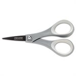 SCISSORS, FISKARS, Recycled, Everyday, Titanium, Softgrip, 5", Orange / Gray