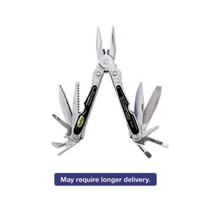 MULTI-TOOL, Folding 18-in-1, All-Purpose, Stainless Steel, w / Belt Pouch