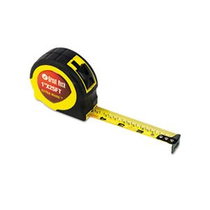 MEASURING TAPE, ExtraMark, Power, 1" x 25', Steel, Yellow / Black