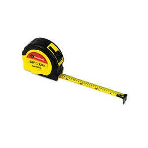 MEASURING TAPE, ExtraMark, Power, .625" x 12', Steel, Yellow / Black