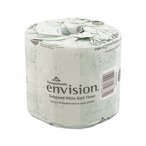 TISSUE, Bathroom, 550 Sheets / Roll, 80 Rolls / Carton