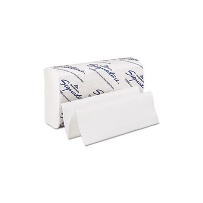 TOWEL, Paper, 9.2" x 9.4", White, 125 / Pack, 16 Packs / Carton