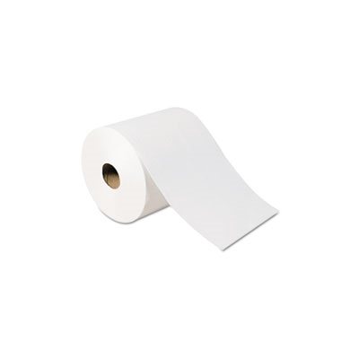 TOWELS, PAPER, High-Capacity, Nonperf, 7.875"x 1000', White, 6 Rolls / Carton