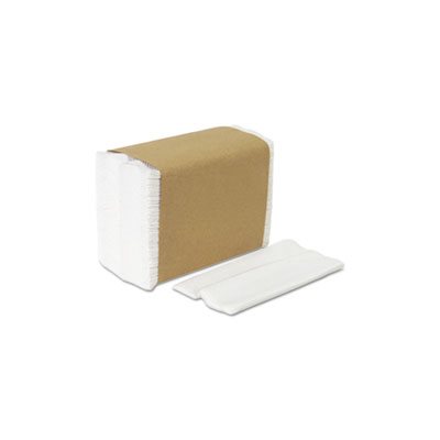 NAPKINS, PAPER, Tall Fold, FOR Dispenser, ONE Ply, 7" x 13.5", White, 10000 / Carton