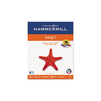 PAPER, Inkjet, 96 Brightness, 24lb, 8.5" x 11", White, 500 Sheets / Ream