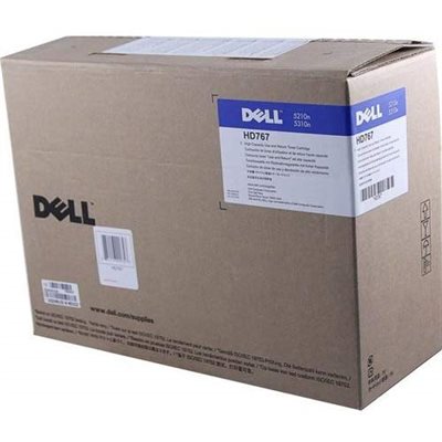 CARTRIDGE, DELL, HD767, 5210N, BLACK