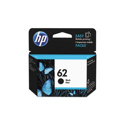 CARTRIDGE, INK, HP 62, (C2P04AN), Black, Original