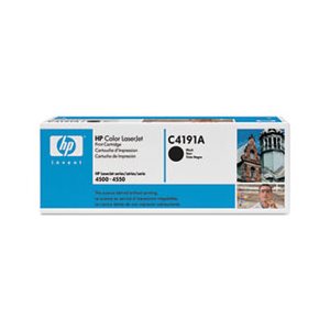 HP 640A, (C4191A) Black Original LaserJet Toner Cartridge