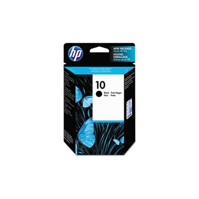 CARTRIDGE, INK, HP 10, (C4844A), Black, Original