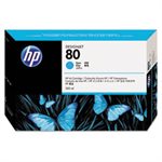 CARTRIDGE, INK, HP 80, (C4846A), Cyan, Original