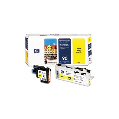 PRINTHEAD, W /  CLEANER, HP 90, (C5057A), Yellow