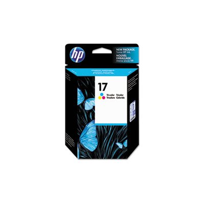 CARTRIDGE, INK, HP 17, (C6625A), Tri-color, Original 