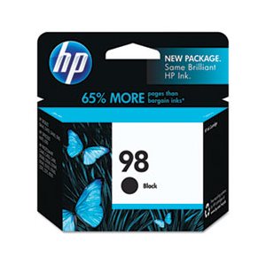 CARTRIDGE, INK, HP 98, (C9364WN), Black, Original 