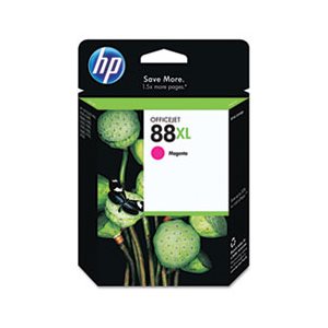 CARTRIDGE, INK, HP 88XL, (C9392AN), High Yield, Magenta, Original