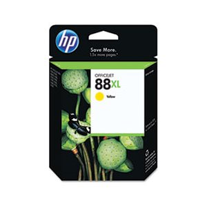 CARTRIDGE, INK, HP 88XL, (C9393AN), High Yield, Yellow, Original