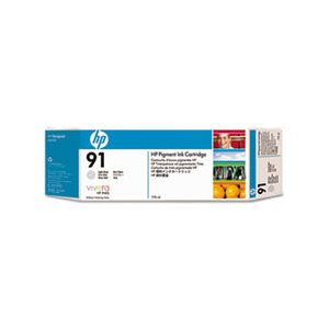 CARTRIDGE, INK, HP 91, (C9466A), Light Gray, Original