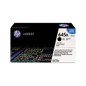 CARTRIDGE, TONER, LASERJET, HP 645A, (C9730A), Black, Original 