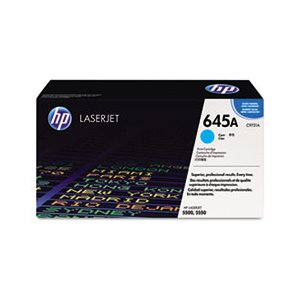 CARTRIDGE, TONER, LASERJET, HP 645A, (C9731A), Cyan, Original 