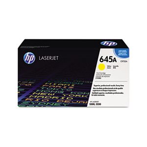 CARTRIDGE, TONER, LASERJET, HP 645A, (C9732A), Yellow, Original 